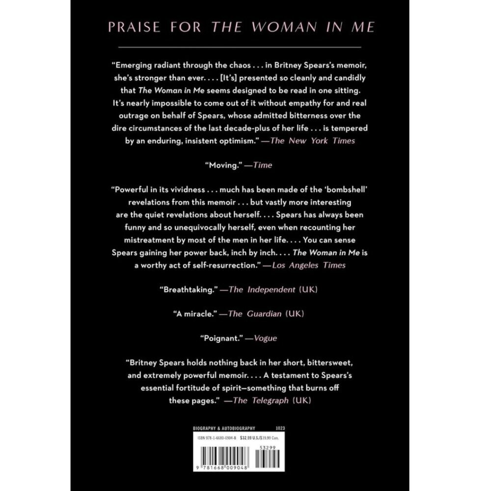 NEW Britney Spears 'The Woman in Me' HARDCOVER Book Memoir - Picture 2 of 3